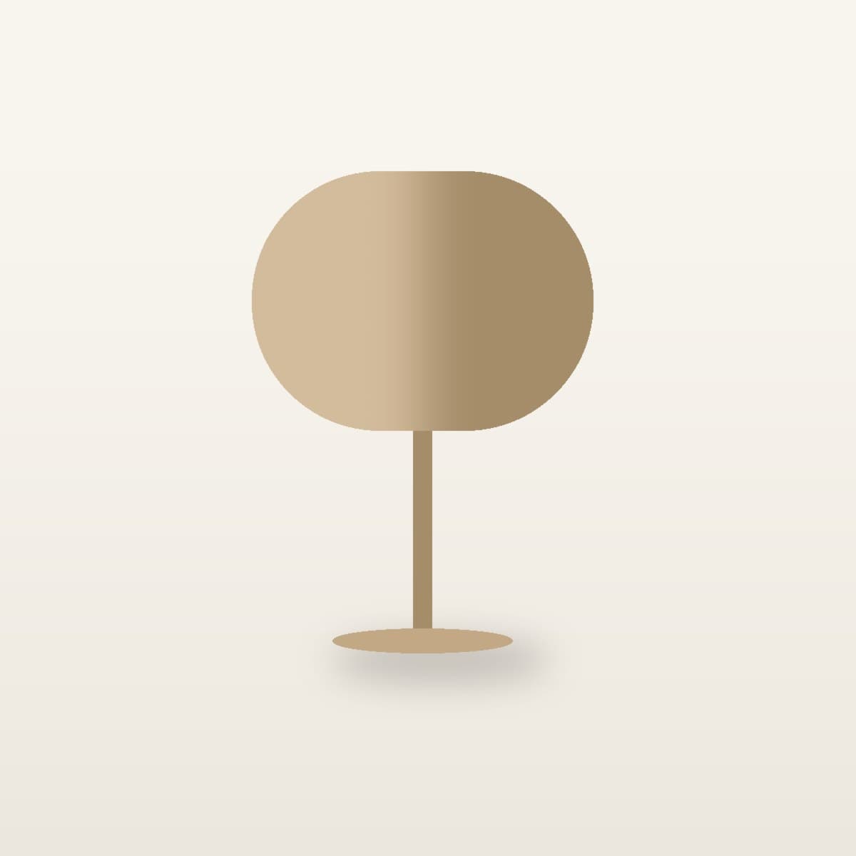 Kasa Desk Light — warm ambient light object photographed against a plain neutral backdrop
