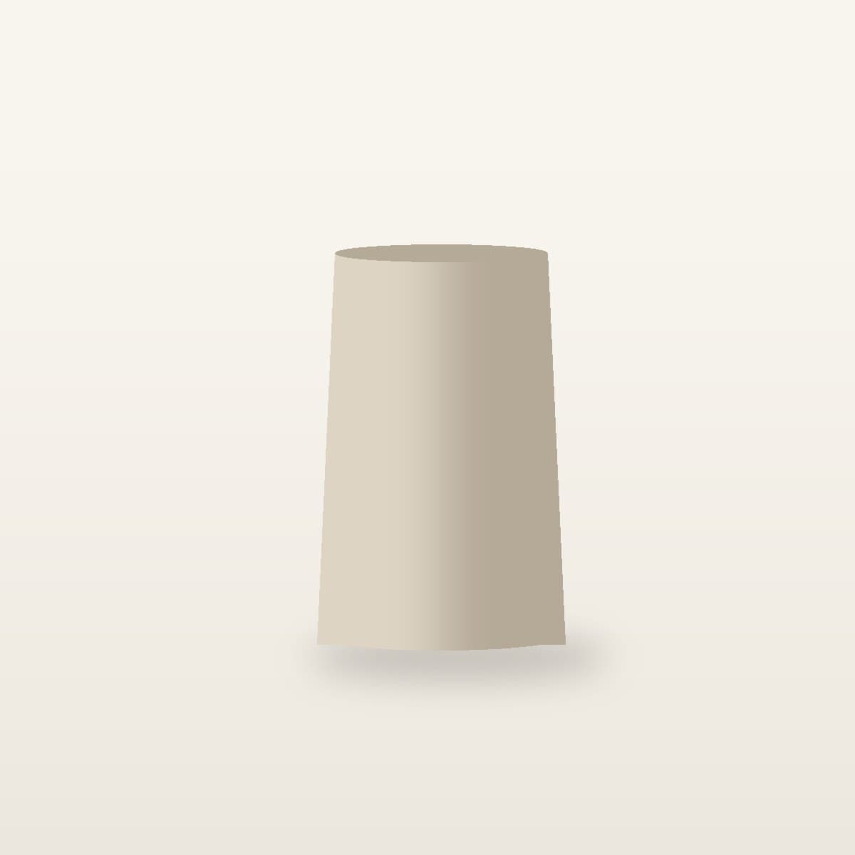 Tsubo Stem Vase — minimalist sculptural object photographed against a plain neutral backdrop